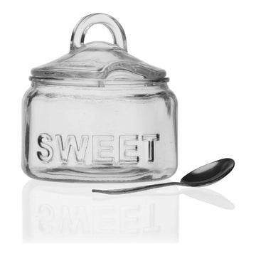 Zuckerdose Versa Schwarz (2 Stück) (Restauriert A)