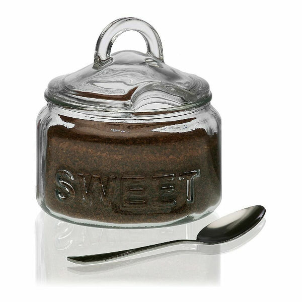 Zuckerdose Versa Schwarz (2 Stück) (Restauriert A)