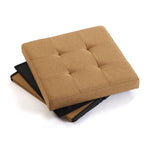 Auseinandernehmbare Truhe Versa Senf Holz MDF 38 x 37,5 x 38 cm