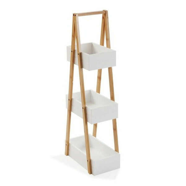 Badezimmerregal Versa Bambus Holz MDF Holz MDF/Bambus (18 x 81 x 30 cm)