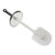 Toilettenbürste Versa Polypropylen 9,7 x 38,4 x 9,7 cm