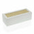 Box-Schmuckkästchen Versa rechteckig Weiß (10 x 8 x 26 cm)