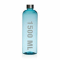 Wasserflasche Versa 1,5 L Blau Acryl Stahl polystyrol 9 x 29 x 9 cm