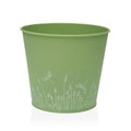 Blumentopf Versa Zink grün Metall (16 cm)
