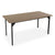 Esstisch Versa Collins Metall Melamine Holz MDF 75 x 80 x 164,5 cm