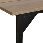 Esstisch Versa Collins Metall Melamine Holz MDF 75 x 80 x 164,5 cm