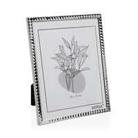 Fotorahmen Versa Silberfarben Metall Minimalistisch 1 x 25,5 x 20,5 cm (2 Stück)
