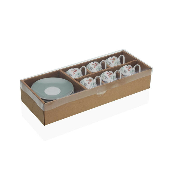 Kaffeservice Versa Acebo Porzellan Bunt