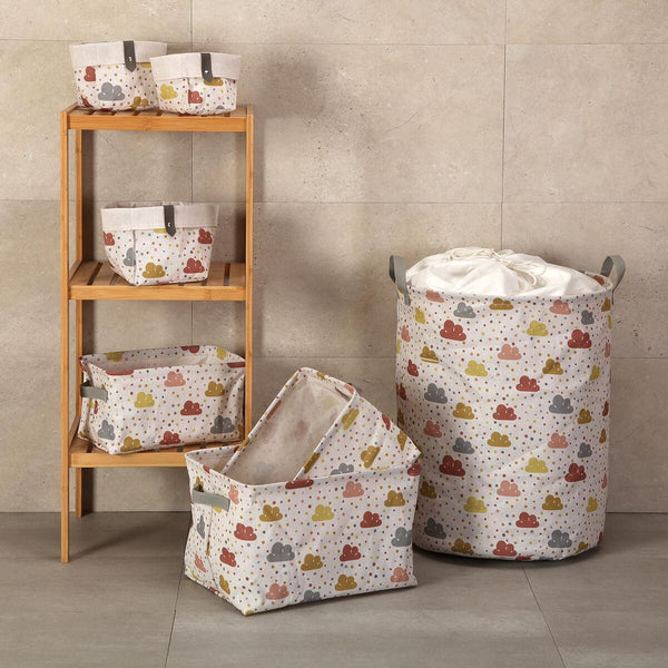 Mehrzweckkorb Versa Textil 10 x 10 x 10 cm 14 x 14 x 14 cm 12 x 12 x 12 cm