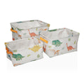 Mehrzweckkorb Versa Textil 22 x 12 x 10 cm 18 x 14 x 28 cm 25 x 15 x 12 cm 28 x 18 x 14 cm