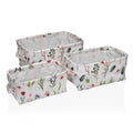 Mehrzweckkorb Versa Textil 22 x 12 x 10 cm 18 x 14 x 28 cm 25 x 15 x 12 cm 28 x 18 x 14 cm