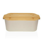 Brotkorb Versa Weiß Bambus Polypropylen 18,5 x 12 x 33 cm