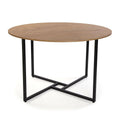Esstisch Versa Beatriz PVC Metall Holz MDF 120 x 76 x 120 cm