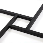 Esstisch Versa Beatriz PVC Metall Holz MDF 120 x 76 x 120 cm