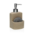 Seifenspender Versa Beige Harz aus Keramik Minimalistisch