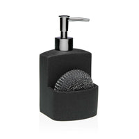 Seifenspender Versa Schwarz Harz aus Keramik Minimalistisch