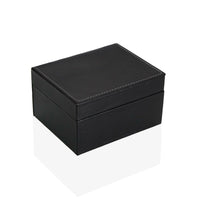 Box-Schmuckkästchen Versa Schwarz 7,5 x 8,5 x 15 cm