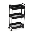 Badezimmerregal Versa Schwarz 30 x 76 x 46 cm