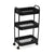 Badezimmerregal Versa Schwarz 30 x 76 x 46 cm