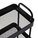 Badezimmerregal Versa Schwarz 30 x 76 x 46 cm