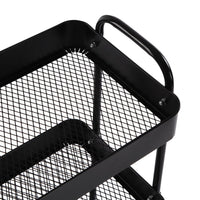 Badezimmerregal Versa Schwarz 30 x 76 x 46 cm
