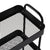 Badezimmerregal Versa Schwarz 30 x 76 x 46 cm