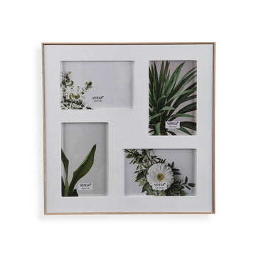 Fotorahmen Versa Weiß Holz 31,5 x 31,5 cm