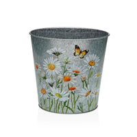 Blumentopf Versa XL Metall Minimalistisch 16,5 cm