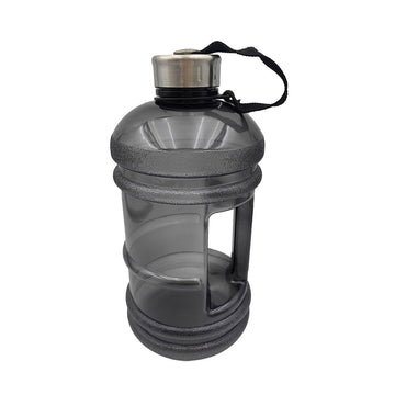 Wasserflasche Versa Grau Silikon Edelstahl Polyäthylen Stahl polystyrol Polyethylenterephthalat (PET) 2 L 13 x 26 x 13 cm