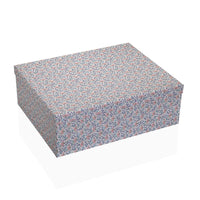 Set dekorativer Karten Versa Rosa Pappe Blomster (15 Stücke)
