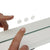 Spiegel Versa Metall Kristall 5 x 50 x 50 cm