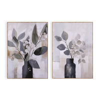 Bild Versa Leinwand 2,5 X 60 X 50 CM Vase
