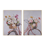 Bild Versa Leinwand 2,5 X 60 X 50 CM Fahrrad