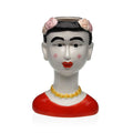 Vase Versa Rosi aus Keramik Escandinavo/Nórdico 14,3 X 25,5 X 18,5 CM