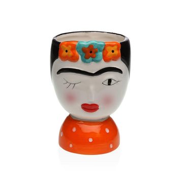 Vase Versa aus Keramik Escandinavo/Nórdico 14,3 X 25,5 X 18,5 CM Frida Kahlo