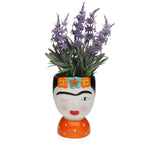 Vase Versa aus Keramik Escandinavo/Nórdico 14,3 X 25,5 X 18,5 CM Frida Kahlo