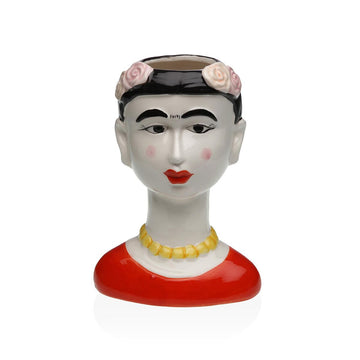 Vase Versa Rosi aus Keramik Escandinavo/Nórdico 14 x 12 x 14 cm