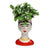 Vase Versa Rosi aus Keramik Escandinavo/Nórdico 14 x 12 x 14 cm