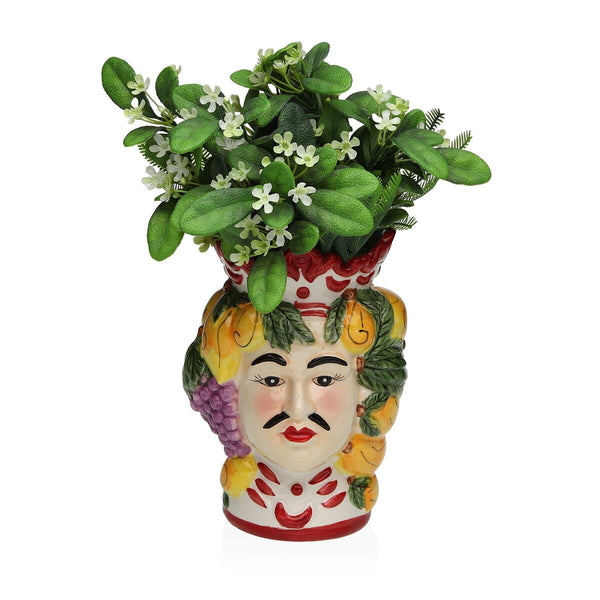 Vase Versa KAMIR aus Keramik Escandinavo/Nórdico 12 X 17,8 X 11,8 CM