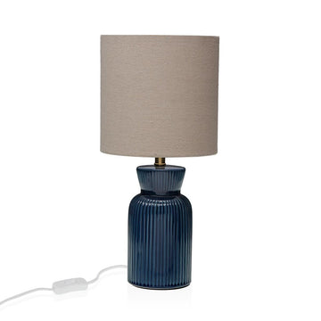 Tischlampe Versa SUMBA Blau