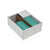 Badezimmer Set Versa grün Dolomite 6,8 x 17 x 6,8 cm