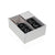 Badezimmer Set Versa Schwarz Dolomite 6,8 x 17 x 6,8 cm