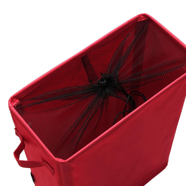 Korb für schmutzige Wäsche Versa Rot Minimalistisch 18,5 x 58 x 39 cm