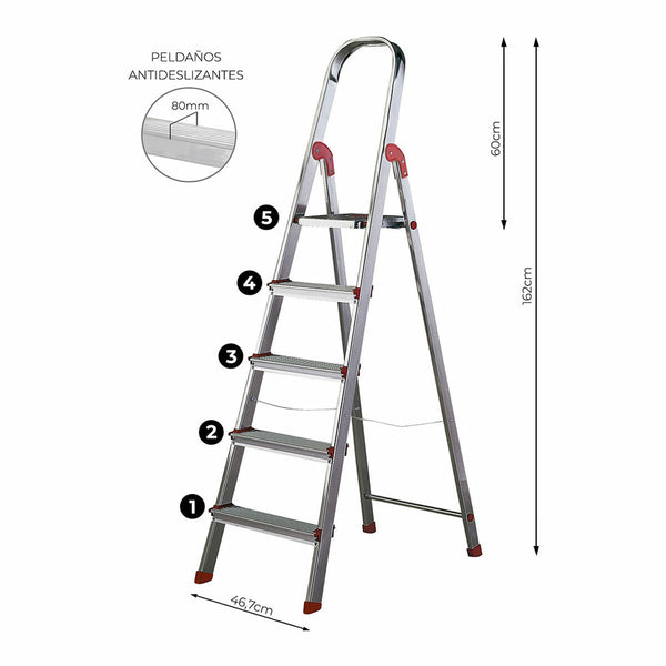 Klappbare Leiter Rolser Aluminium