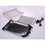 Grillpfanne JATA BQ101 Schwarz 2400 W