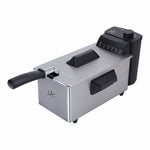 Fritteuse JATA Silberfarben