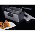 Fritteuse JATA Silberfarben