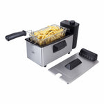 Fritteuse JATA Silberfarben