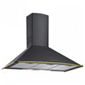 Konventioneller Rauchfang Teka Teka | Campana Decorativa 90 cm 603 m3/h 67 dB 278W Schwarz