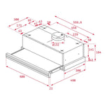 Konventioneller Rauchfang Teka CNL6415BK 60 cm 385 m3/h 64 dB 110W